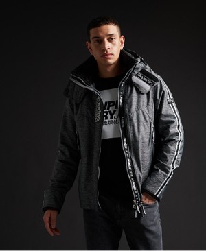 Superdry Limited Edition Hit Sport SD-Windcheater Férfi Kabát Sötét Szürke/Titán | PHRXB4136